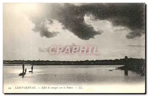 Ansichtskarte AK Saint Servan Effet de Nuages sur la Rance