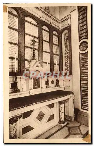 Cartes postales La Chapelle des Carmelites de Lisieux Un des Autels du Peristyle Precedant la Chapelle de la Cha