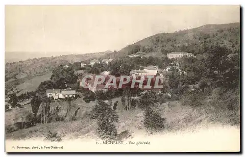 Cartes postales Michelet Vue Generale Algerie