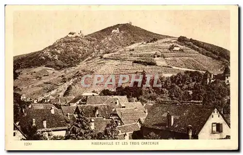 Cartes postales Ribeauville Et Les Trois Chateaux