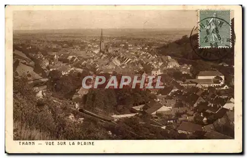 Cartes postales Thann Vue Sur La Plaine