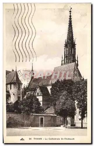 Cartes postales Thann La Cathedrale St Thiebauit