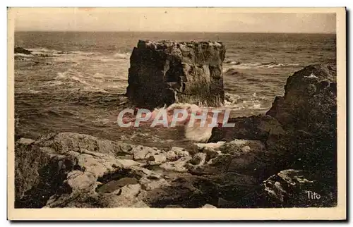 Cartes postales Saint Palais sur Mer Les Pierrieres La roche au moine