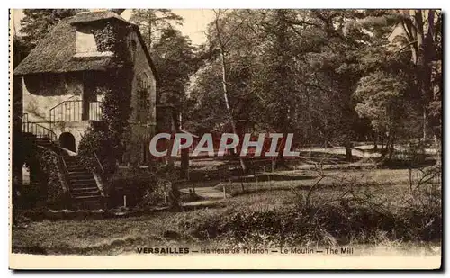 Cartes postales Versailles Hameau de Trianon Le Moulin