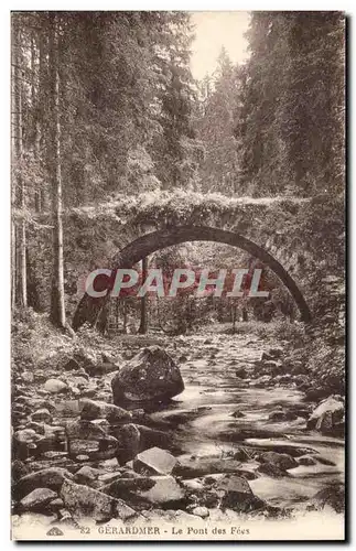 Cartes postales Gerardmer Le Pont des Fees