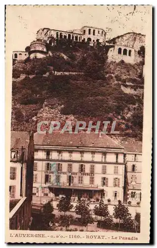 Cartes postales L&#39Auvergne Royat Le Paradis