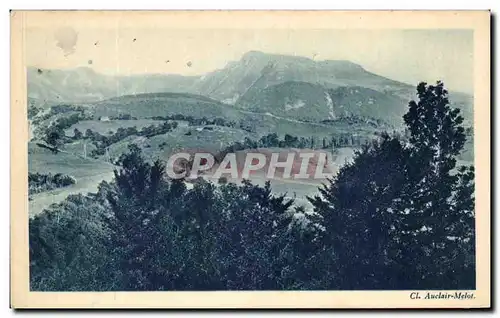 Ansichtskarte AK Le lioran Vue sur le plomb du Cantal