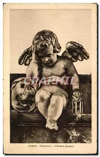 Cartes postales Amiens Cathedrale L'Entant Pleureur