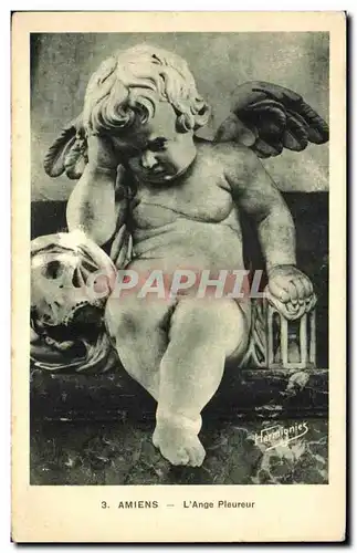 Cartes postales Amiens L'Ange Pleureur