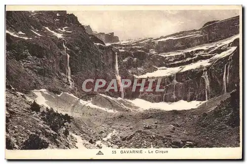 Cartes postales Gavarnie Le Cirque