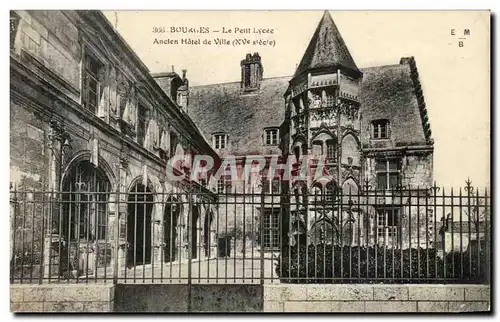 Ansichtskarte AK Bourges Le Petit Lycee Ancien Hotel de Ville