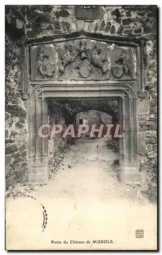 Cartes postales Porte Du Chateau De Murols