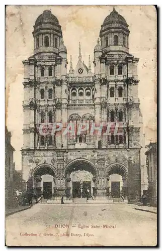 Cartes postales Dijon Eglise Saint Michel
