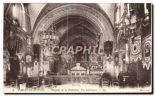 Cartes postales Paray Le Monial Chapelle De La Visitation Vue Interieure