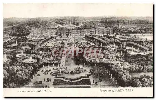 Cartes postales Panorama De Versailles