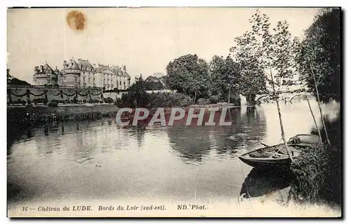 Ansichtskarte AK Chateau Du Lude Bords Du Loir