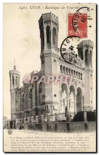 Cartes postales Lyon Basilique de Fourviere