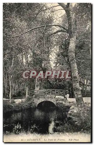 Cartes postales Etampes Le Pont de Pierre