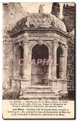 Cartes postales Baux Pavillon dit de la Reine Jeanne