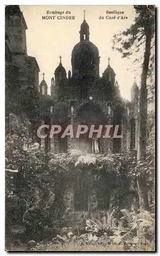 Cartes postales Ermitage du Mont Cindre Basilique du Cure d'Ars