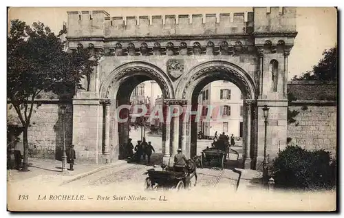 Cartes postales Le Rochelle Porte Saint Nicolas