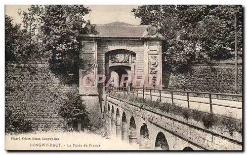 Ansichtskarte AK Longwy Haut Le porte de France