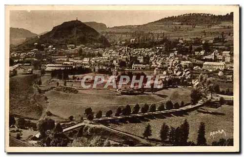 Cartes postales Murat Vue De Rocher des Bredons