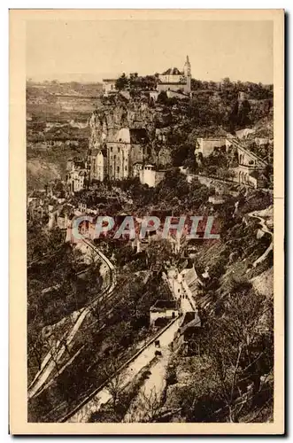Cartes postales Le Lot Illustre Rocamadour