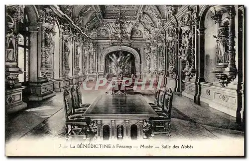 Cartes postales La Benediatine a fecamp Musee Sallee des Abbes