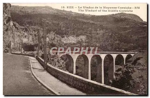 Ansichtskarte AK Eze Le Viaduc de la Moyenne Corniche