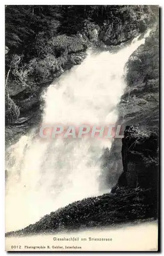 Cartes postales Giessbachfall am Brienzersee