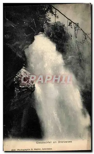 Cartes postales Giessbachfall am Brienzersee