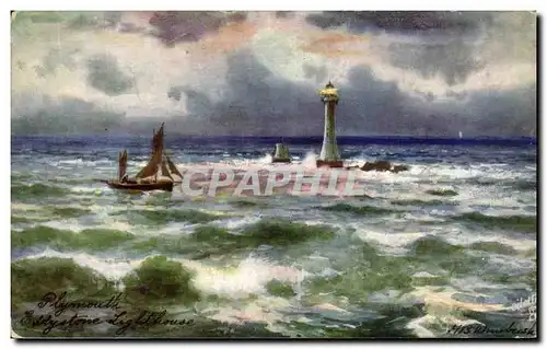 Cartes postales Plymouth Phare