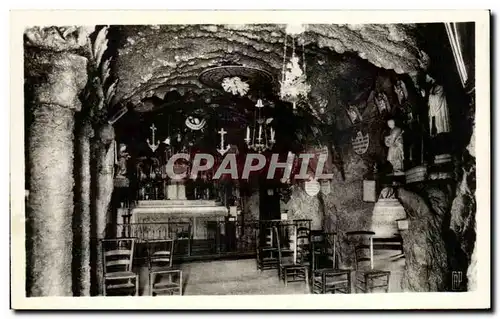 Cartes postales Rocher D&#39Espaly Interieur de la Grotte Saint Joseph