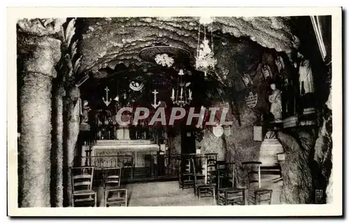 Cartes postales Rocher D'Espaly Interieur de la Grotte Saint Joseph