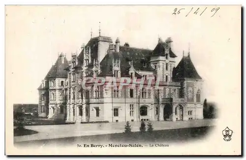 Ansichtskarte AK En Berry Menetou Salon Le Chateau