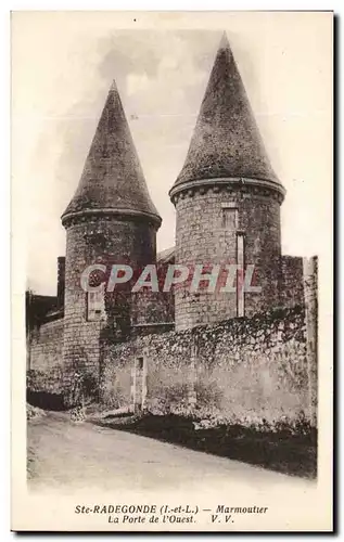 Cartes postales Ste Radegonde Marmoutier la porte de l&#39Ouest