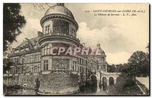 Cartes postales Saint Georges sur Loire Le Chateau de Serrant