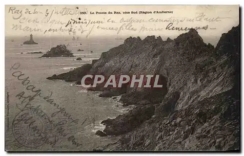 Cartes postales La pointe du Raz cote Sud Region d'Audierne