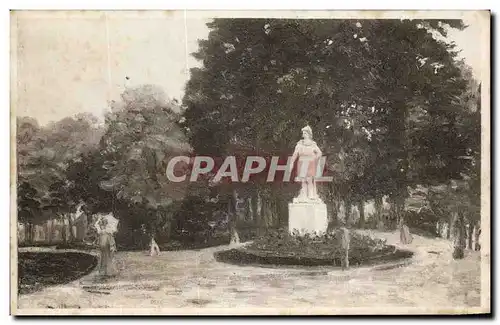 Cartes postales Les Jardins de Rouen Jardin de I&#39Hotel de Ville