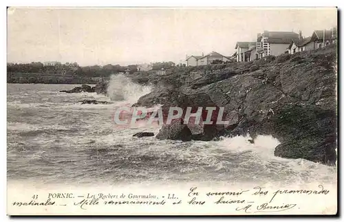 Cartes postales Pornic Les Rochers de Gourmalon