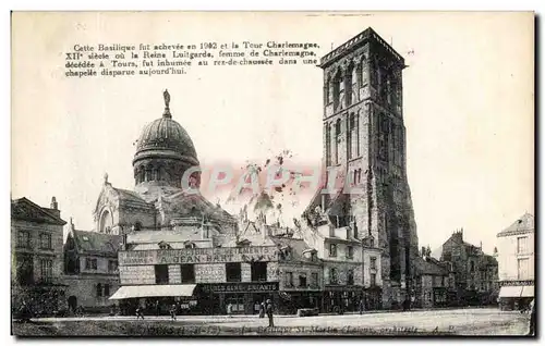 Cartes postales Tours Basilique St martin