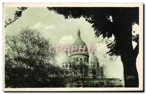 Cartes postales Paris Montmartre Sacre Coeur