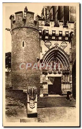 Ansichtskarte AK Albi Cathedrale Ste Cecile Porte Dominique de Florence