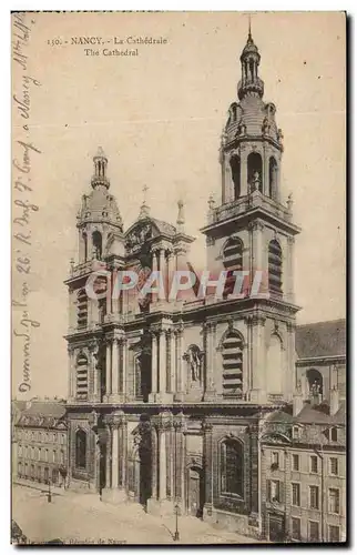 Cartes postales Nancy La Cathedrale