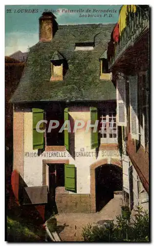 Cartes postales Lourdes Maison Paternelle De Bernadelle Soubirous