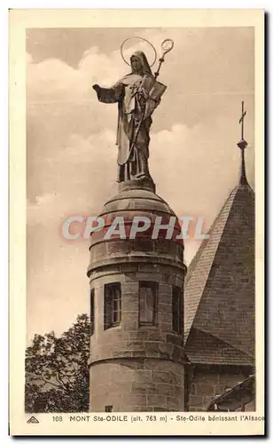 Cartes postales Mont Ste Odile Ste Odile Benissant l&#39Alsace