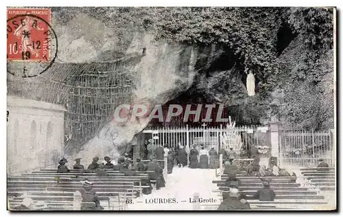 Cartes postales Lourdes La Grotte