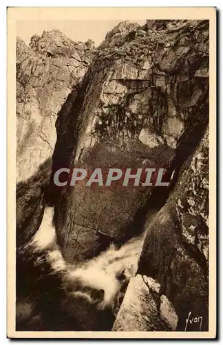 Ansichtskarte AK Pointe Du Raz Les Tunnels De l&#39Enfer En Plogoff