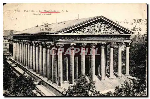 Cartes postales Paris La Madeleine